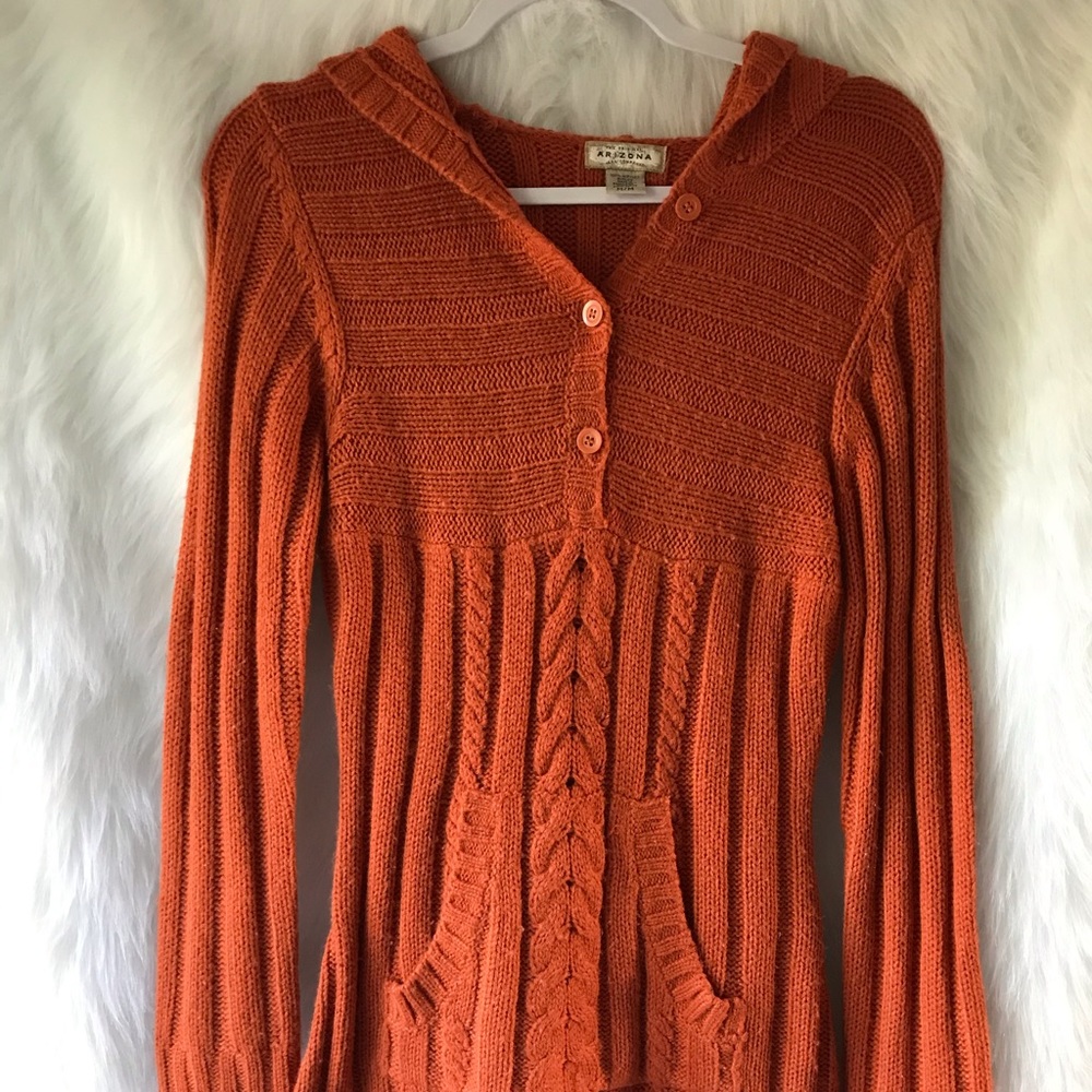 Arizona Jean Company Chunky Hoodie Sweater